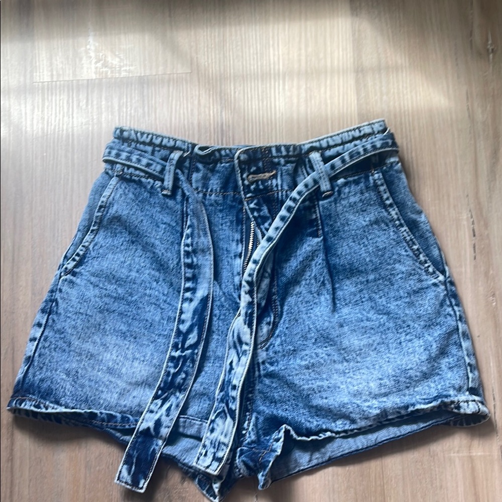 STS Blue Belted Jean Shorts